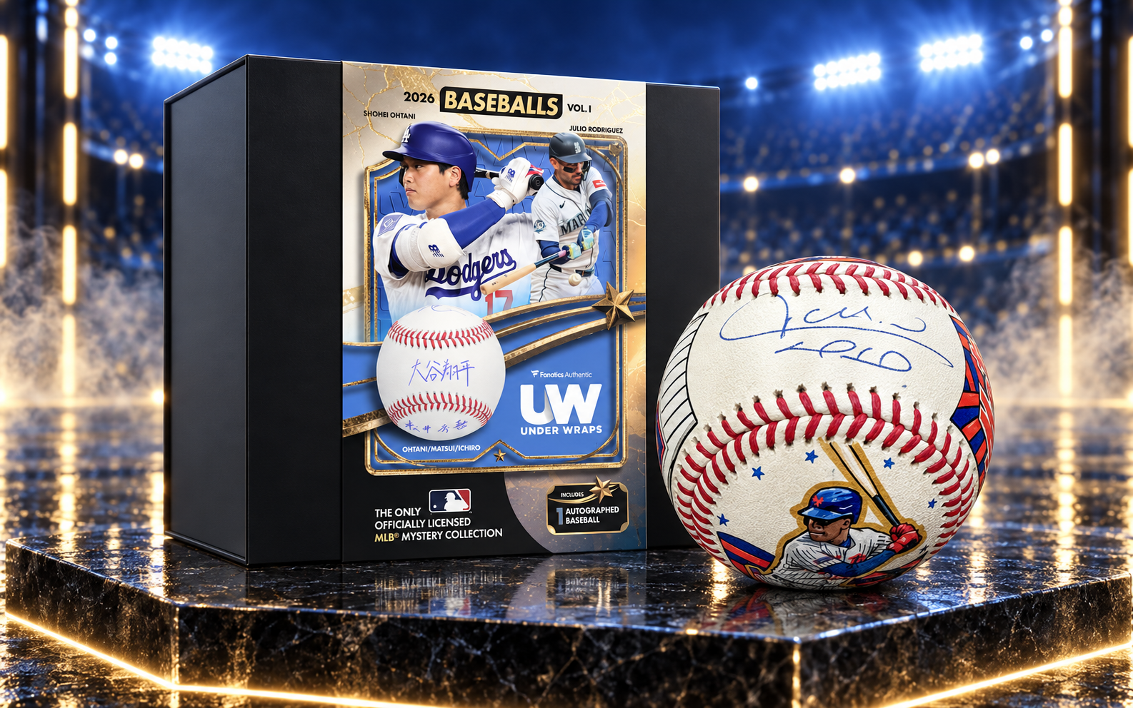 2026 Fanatics Under Wraps MLB Baseballs Vol. I product artwork