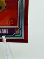 2025 Topps Chrome VeeFriends Rational Rattlesnake Red Refractor serial number 3/5