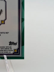 2025 Topps Chrome VeeFriends Rational Rattlesnake back lower right corner detail