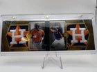 Yordan Alvarez Jose Altuve 2024 Topps Diamond Icons Dual Player Relic 1/1