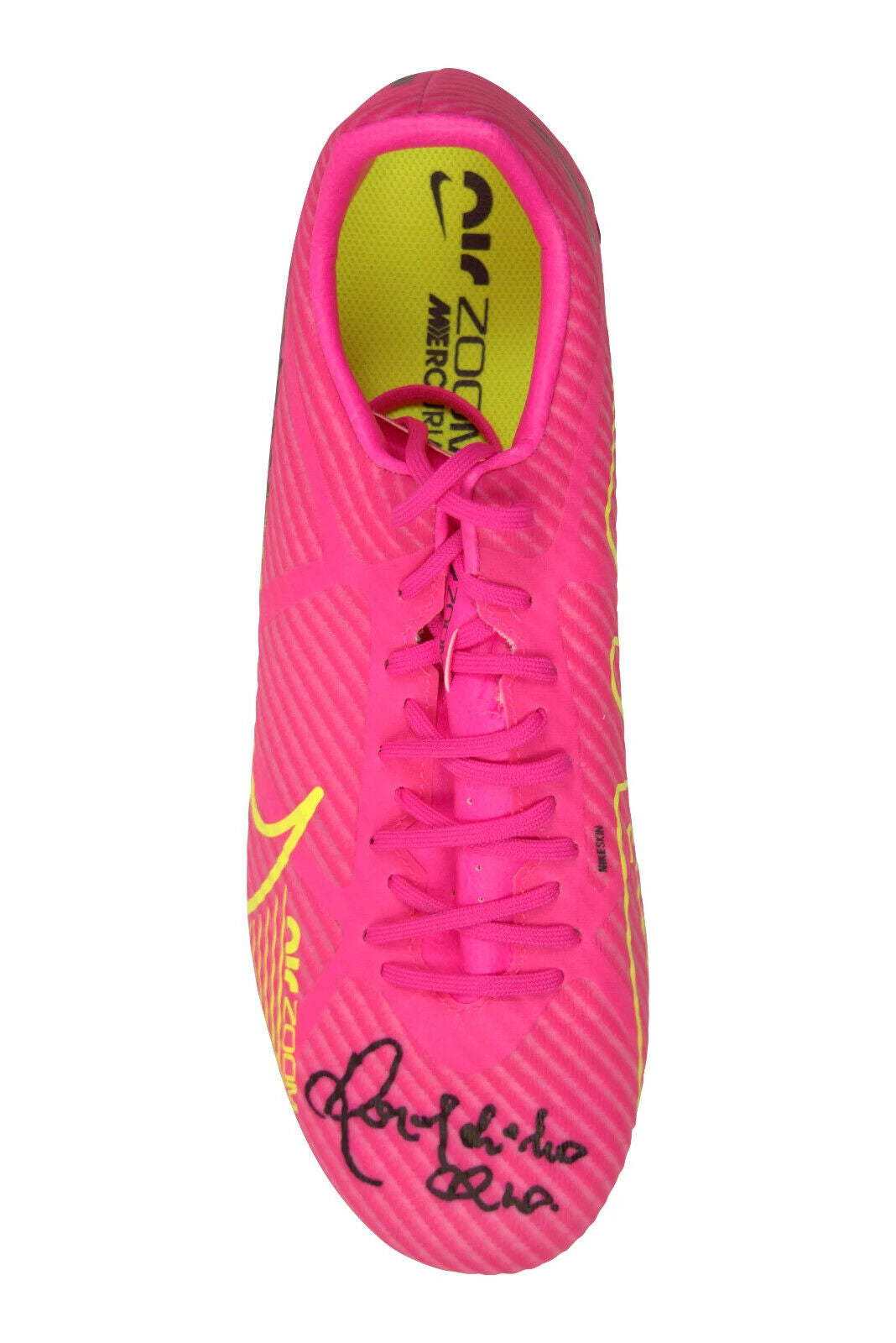 Ronaldinho signed Nike Mercurial soccer cleat