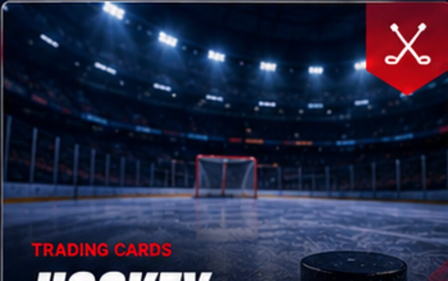 Hockey trading cards