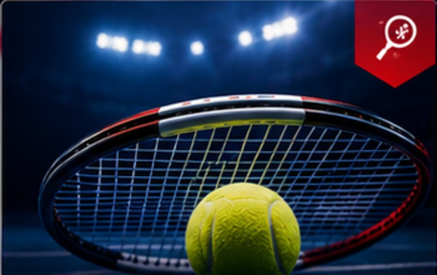Tennis trading cards