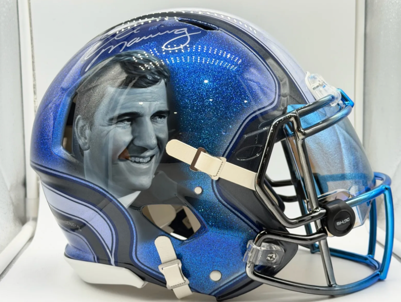 Indianapolis Colts Peyton Manning portrait helmet by Eden’s Oasis