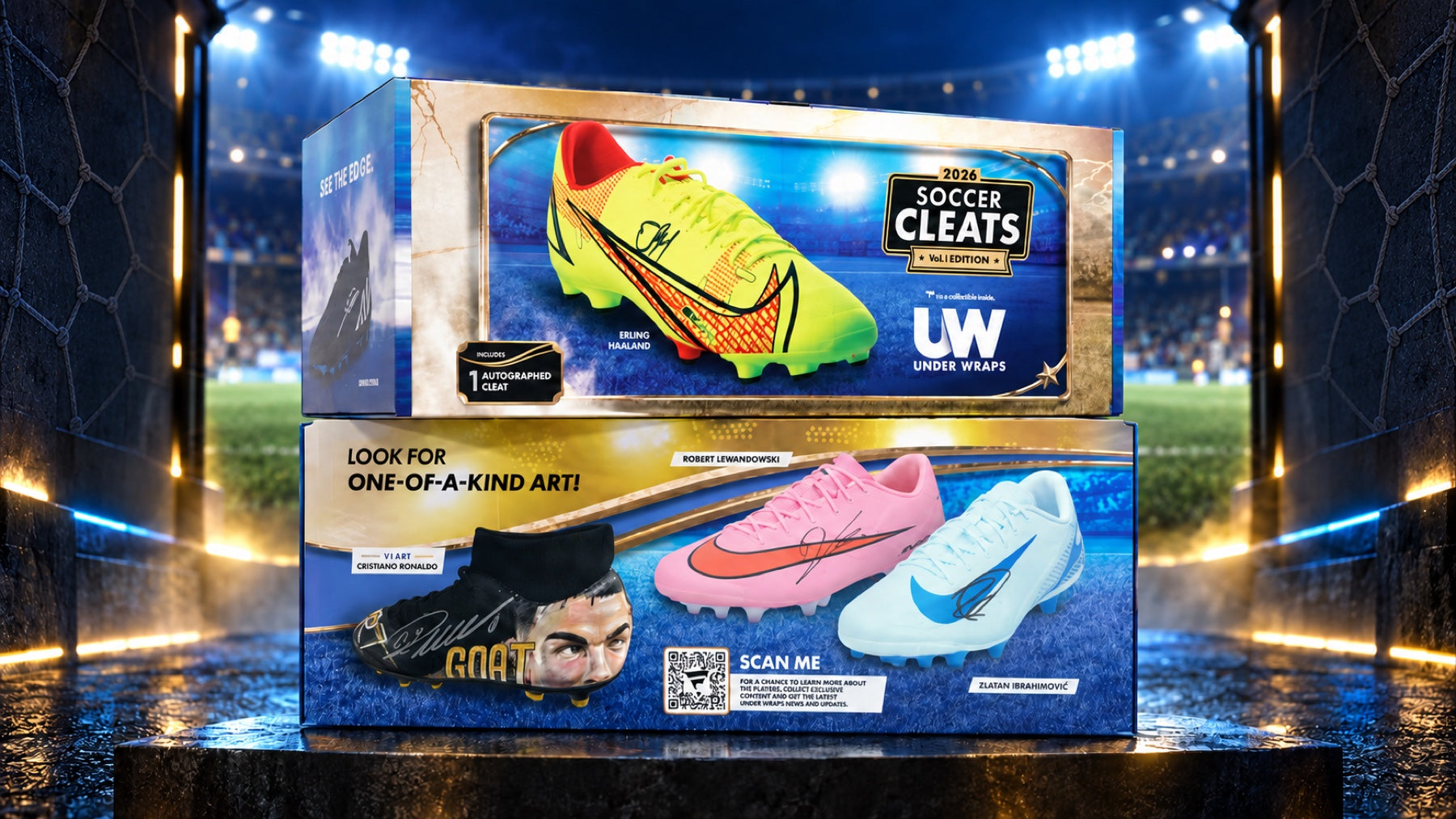 2026 Fanatics Under Wraps Soccer Cleats Vol. I product artwork